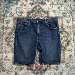 Levi’s 412 Dark Wash Denim Shorts Size 40
